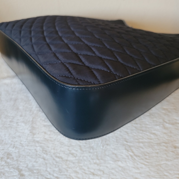 Bally Quilted Fabric Shoulder Bag - Picture 7 of 11